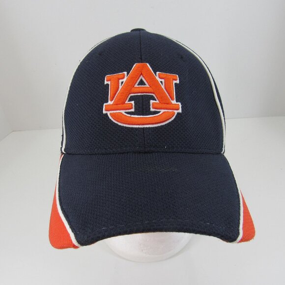 Auburn University War Eagle New Era Men's Blue & Orange One Size Cap Hat Sm-Med - Picture 1 of 9